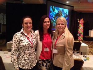 Our hygienists Eleanor and Lyndsey with Wendy Briggs