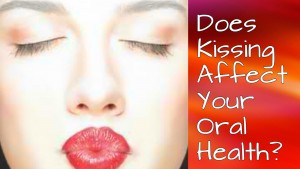 does kissing affect your oral health