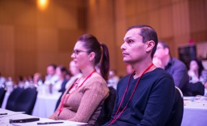 Full concentration during the fantastic presentations 