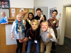 The Winning Team With Celebrity (Juice) Guests
