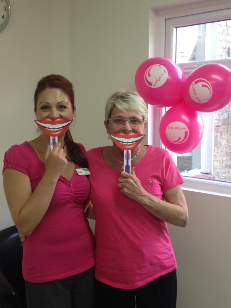 Brightside Dental Supports Smile In Pink Day During National Smile Month 2014