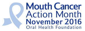 Mouth Cancer Awareness Month November 2016